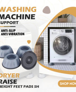 4Pcs Washing Machine Anti Shock Pad Large Appliances Anti Vibration Pads